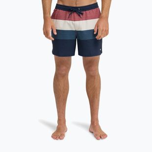 Pánské koupací šortky Quiksilver Stretch Scallop Volley 16" dark navy tijuana