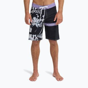 Pánské koupací šortky Quiksilver Surfsilk Straight 20" black block momentum