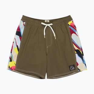 Pánské koupací šortky Quiksilver Original Arch Volley 17" grape leaf