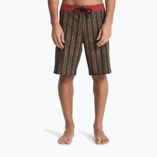 Pánské koupací šortky Quiksilver Surfsilk Straight 20" black horizons