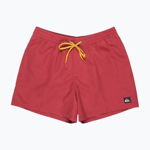 Pánské koupací šortky Quiksilver Everyday Solid Volley 15" burnt russet