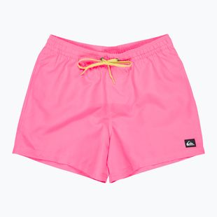 Pánské koupací šortky Quiksilver Everyday Solid Volley 15" pink lemonade
