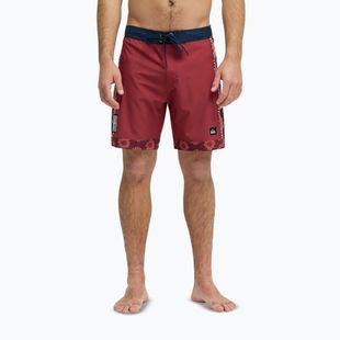 Pánské koupací šortky Quiksilver Surfsilk Nomad 18" burnt russet