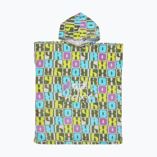 Dětské pončo ROXY RG Stay Magical Printed oil green letter up