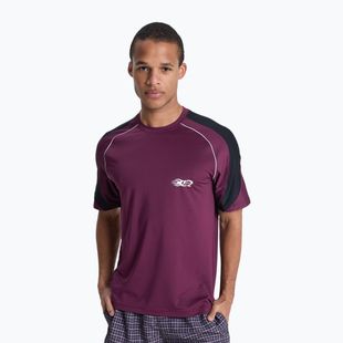 Pánské plavecké tričko Quiksilver Mercury Americana Surf potent purple