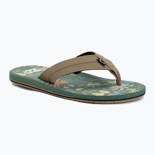 Pánské žabky Billabong All Day Impact Print moss green
