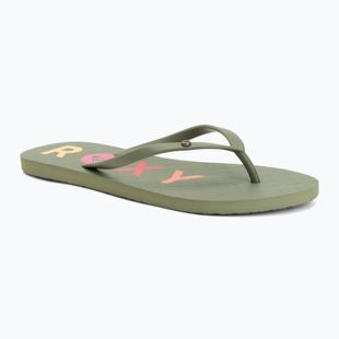 Dámské žabky ROXY Sandy III oil green