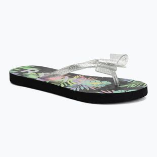 Dětské žabky ROXY Lulu IV black multi 1