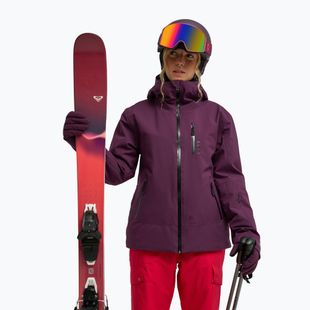 Dámská snowboardová bunda ROXY 20K Ice Haven blackberry wine