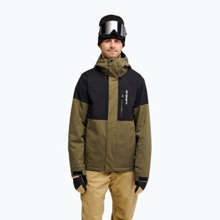 Pánská snowboardová bunda Quiksilver Titano 10K grape leaf