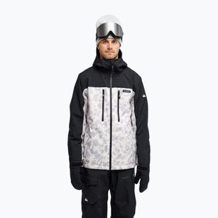 Pánská snowboardová bunda Quiksilver Sycamore 20K ice camo bone white
