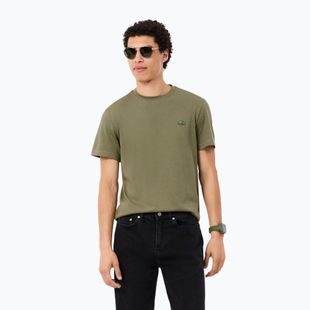 Pánské tričko na lezení Lacoste TH5133 khaki