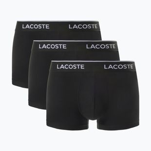 Pánské boxerky Lacoste 5H2393 3 páry black