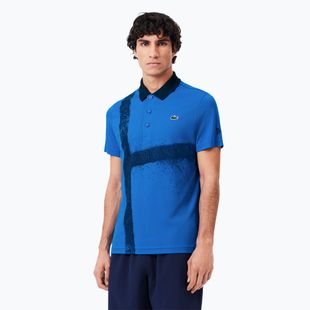 Pánské tenisové tričko Lacoste Polo DH8971 gipsy blue