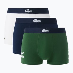 Pánské boxerky Lacoste 5H1291 3-pack thyme/navy blue/white