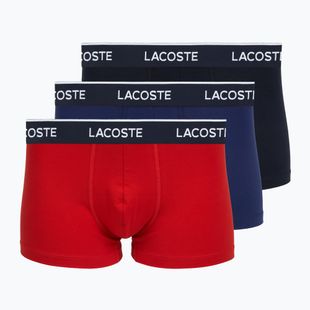 Pánské boxerky Lacoste 5H1300 3 páry navy blue/red/methylene