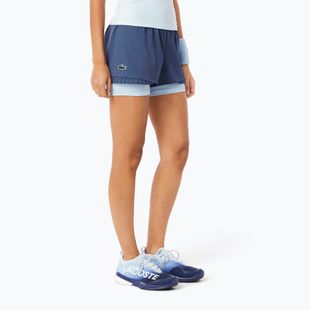 Dámské tenisové šortky Lacoste GF8598 navy blue/delphinium