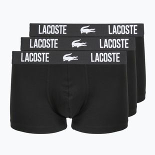 Pánské boxerky Lacoste 5H2393 3 páry black