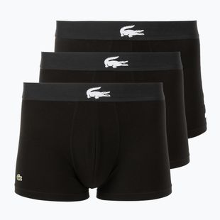 Pánské boxerky Lacoste 5H1291 3 páry black/white/black/black