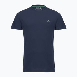 Pánské tenisové tričko Lacoste TH0003 navy blue/white