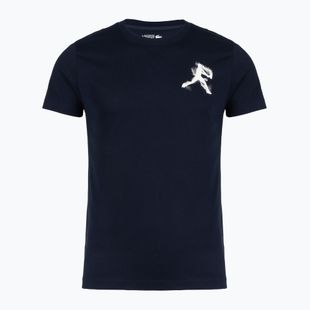 Pánské tričko + čepice Lacoste TH1044 navy blue/white