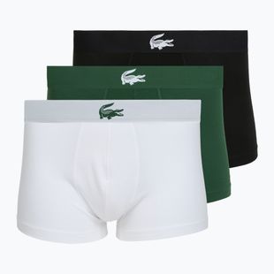 Pánské boxerky Lacoste 5H5441 3 pack white/green/black
