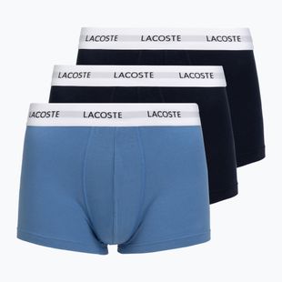 Pánské boxerky Lacoste 5H5150 3 páry turquin blue/navy blue/navy blue