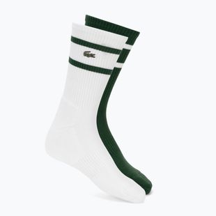 Ponožky Lacoste RA9189 Ankle 3-pak green/white