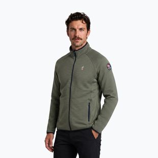 Pánská mikina Aulp Numix Jacquard Knit lichen
