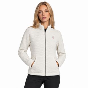 Dámská fleecová mikina Aulp Becco Coral Fleece white 1