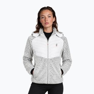 Dámská hybridní bunda Aulp Clem Hooded Hybrid white 1