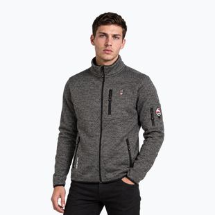Pánská fleecová mikina Aulp Navoy Melanged Knit anthracite 1