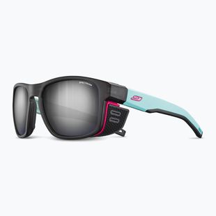 Sluneční brýle Julbo Shield M Spectron translucent black/light blue/pink