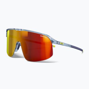 Sluneční brýle Julbo Density Reactiv Light Amplifier shiny tran blue/yellow/multilayer red