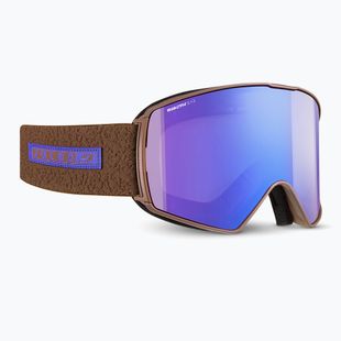 Lyžařské brýle Julbo Launcher Reactiv High Contrast brown/flash blue