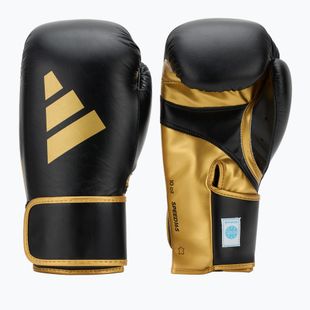 Boxerské rukavice adidas Wako black/gold