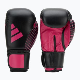Boxerské rukavice adidas Wako ADIKBWKF200 black/pink