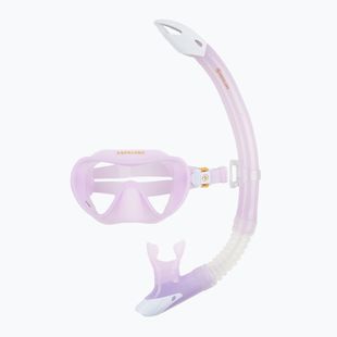 Šnorchlovací sada Aqualung Combo Nabul maska + šnorchl  red/white