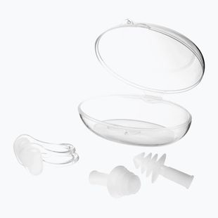 Špunty do uší a nosu TYR Ergo čiré