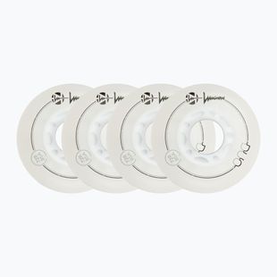 Kolečka na kolečkové brusle Luminous Led Wheels Duo 72mm/85A X4 white/blue