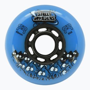 Kolečka na kolečkové brusle FR Skates Street Invaders Wheels 80mm/84A X4 blue/black