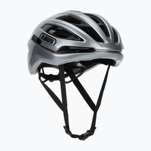 Cyklistická helma ABUS Taipan LED graphite silver