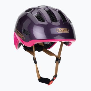 Dětská cyklistická přilba ABUS Smiley 3.0 ACE LED royal purple