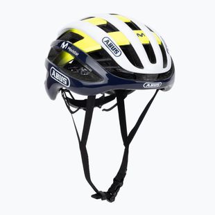 Cyklistická přilba ABUS AirBreaker Movistar Team 24 navy/yellow/white