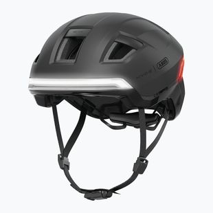 Cyklistická helma s blinkry ABUS Hyp-E volcano titan