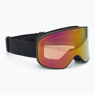 Lyžařské brýle Alpina Slope Q-Lite black matt/ red