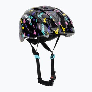 Dětská cyklistická helma Alpina Pico black/confetti gloss