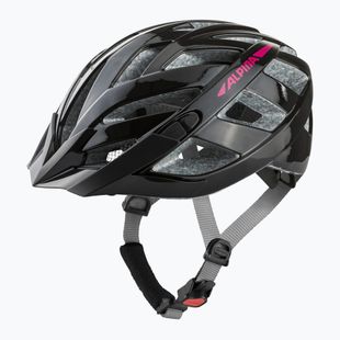 Cyklistická helma Alpina Panoma 3.0 black/pink gloss