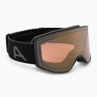 Lyžařské brýle Alpina Venet QV black matt/gold
