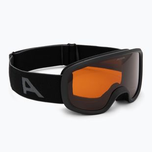 Dětské lyžařské brýle Alpina Piney 2.0 black matte/orange